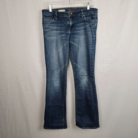 Kut from the Kloth Farrah Baby Bootcut Women's 8 Blue Medium Wash - Picture 1 of 16